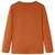 Produktbild 2 för T-shirt med långa ärmar för barn björnmotiv ljus orange 92