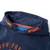 Produktbild 3 för Barnhoodie blå melange och orange 116
