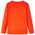 Produktbild 2 för T-shirt med långa ärmar för barn motiv racerbil stark orange 128