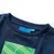 Produktbild 3 för T-shirt med långa ärmar för barn motiv fotbollsplan marinblå 116