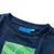 Produktbild 3 för T-shirt med långa ärmar för barn motiv fotbollsplan marinblå 140