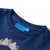 Produktbild 3 för T-shirt med långa ärmar för barn dinosauriemotiv marinblå 128
