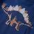 Produktbild 4 för T-shirt med långa ärmar för barn dinosauriemotiv marinblå 128