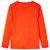 Produktbild 2 för T-shirt med långa ärmar för barn motiv winner stark orange 92