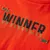 Produktbild 4 för T-shirt med långa ärmar för barn motiv winner stark orange 128