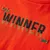 Produktbild 4 för T-shirt med långa ärmar för barn motiv winner stark orange 140