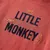 Produktbild 4 för T-shirt med långa ärmar för barn Little Monkey ljusröd 104