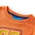 Produktbild 3 för T-shirt med långa ärmar för barn motiv racerbil mörkorange 116