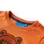 Produktbild 3 för T-shirt med långa ärmar för barn björnmotiv mörk orange 104