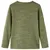 Produktbild 2 för T-shirt med långa ärmar för barn björnmotiv khaki melange 104