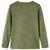 Produktbild 2 för T-shirt med långa ärmar för barn björnmotiv khaki melange 116