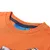 Produktbild 3 för T-shirt med långa ärmar för barn planmotiv mörk orange 92
