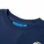 Produktbild 3 för Kid's T-shirt med långa ärmar svanmotiv marinblå 104