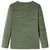 Produktbild 2 för T-shirt med långa ärmar för barn gorillatryck khaki melange 104