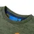 Produktbild 3 för T-shirt med långa ärmar för barn gorillatryck khaki melange 140