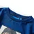 Produktbild 3 för T-shirt med långa ärmar för barn tigermotiv mörkblå 140