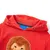 Produktbild 3 för Barnhoodie röd 104