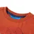 Produktbild 3 för T-shirt med långa ärmar för barn rävmotiv ljusorange 104