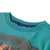 Produktbild 3 för T-shirt med långa ärmar för barn rävmotiv aquagrön 116