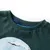 Produktbild 3 för Kid's T-shirt med långa ärmar motiv fjäll & träd mörkgrön 92