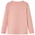 Produktbild 2 för T-shirt för barn djurmotiv ljus rosa 128