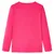 Produktbild 2 för T-shirt för barn påfågelsmotiv stark rosa 92