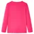 Produktbild 2 för T-shirt för barn påfågelsmotiv stark rosa 104