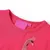Produktbild 3 för T-shirt för barn påfågelsmotiv stark rosa 104