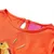 Produktbild 3 för Kid's T-shirt med långa ärmar fågelmotiv mörk orange 92