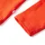 Produktbild 7 för Kid's T-shirt med långa ärmar fågelmotiv mörk orange 104