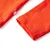 Produktbild 7 för Kid's T-shirt med långa ärmar fågelmotiv mörk orange 140
