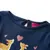 Produktbild 3 för Kid's T-shirt med långa ärmar rådjursmotiv marinblå 92