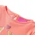 Produktbild 3 för Kid's T-shirt med långa ärmar rådjursmotiv korall 92