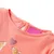 Produktbild 3 för Kid's T-shirt med långa ärmar rådjursmotiv korall 128