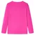 Produktbild 2 för T-shirt med långa ärmar för barn blommotiv mörk rosa 128