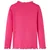 Produktbild 2 för Kid's T-shirt med långa ärmar ballerinamotiv stark rosa 104