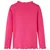 Produktbild 2 för Kid's T-shirt med långa ärmar ballerinamotiv stark rosa 140