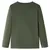 Produktbild 2 för T-shirt med långa ärmar för barn djurtryck khaki 116