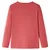 Produktbild 2 för T-shirt med långa ärmar för barn djurmotiv ljus rosa 116