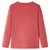 Produktbild 2 för T-shirt med långa ärmar för barn djurmotiv ljus rosa 140