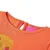 Produktbild 3 för T-shirt med långa ärmar för barn björnmotiv ljus orange 104