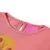 Produktbild 3 för T-shirt med långa ärmar för barn björnmotiv gammelrosa 92