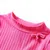 Produktbild 3 för T-shirt med långa ärmar för barn ribbstickad stark rosa 104