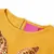 Produktbild 3 för T-shirt med långa ärmar för barn kaninmotiv ockra 116