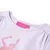 Produktbild 3 för T-shirt med långa ärmar för barn ballerinamotiv ljuslila 140