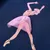 Produktbild 5 för T-shirt med långa ärmar för barn ballerinamotiv marinblå 128