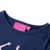 Produktbild 3 för T-shirt med långa ärmar för barn ballerinamotiv marinblå 140