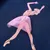 Produktbild 5 för T-shirt med långa ärmar för barn ballerinamotiv marinblå 140