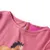 Produktbild 3 för T-shirt med långa ärmar för barn hästmotiv gammelrosa 140