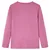Produktbild 2 för T-shirt med långa ärmar för barn orddesign hallonrosa 92